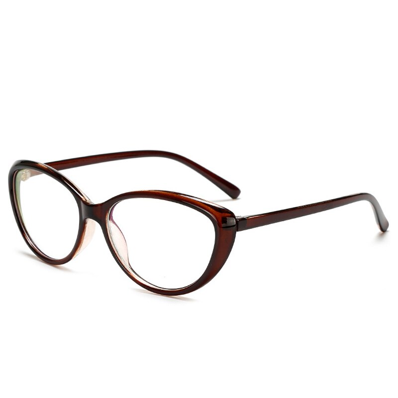 Zilead Spectacle Frame Cat Eye Glasses Frame Clear Lens Women Brand Eyewear Optical Frames Myopia Black Red Eyeglasses Frame: T5