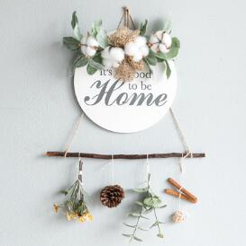 flowe home decoration accessories modern flowers Hanging ornaments figurinas home decor Living Room Office: MULTI