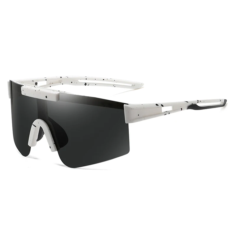 Flying waves mænd kvinder cykelbriller solbriller mountainbike cykel pickleball softball sportsbriller mountainbike beskyttelsesbriller  uv400: Gul