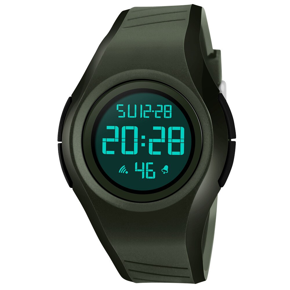 Skmei/1269 Outdoor Sport Multifunctionele Horloge Student Persoonlijkheid Water Horloge: green