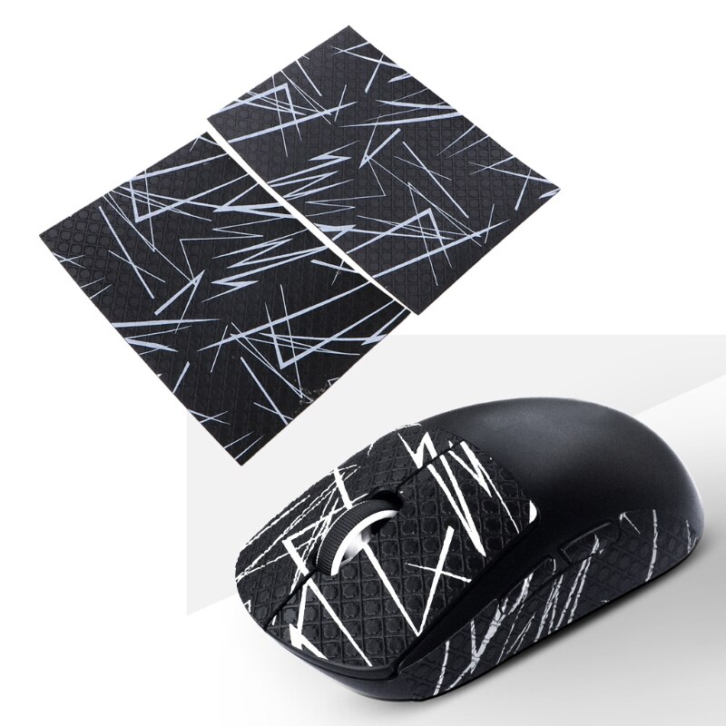 Black Mouse Skin Mouse Anti-slip Grip Tape DIY Version For Gaming Mouse Grip Upgrade Moisture Wicking Easy to use