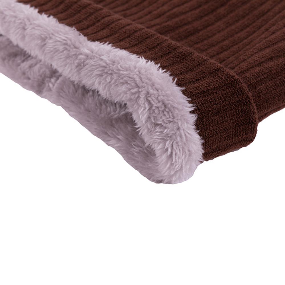 Winter Halswarmer Fleece Sjaal Voor Mannen Vrouwen Gebreide Masker Hals Cover Buis Hoofd Sjaal Voor Fietsen Skiën Wandelen