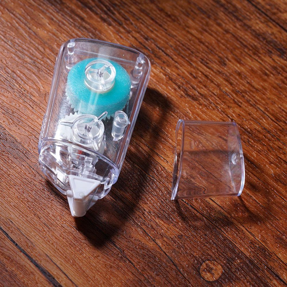 6/1Pcs Double Sided Adhesive Dots Stick Roller Permanent Adhesive Applicator Glue Tape Dispenser Student Stationery Supplies