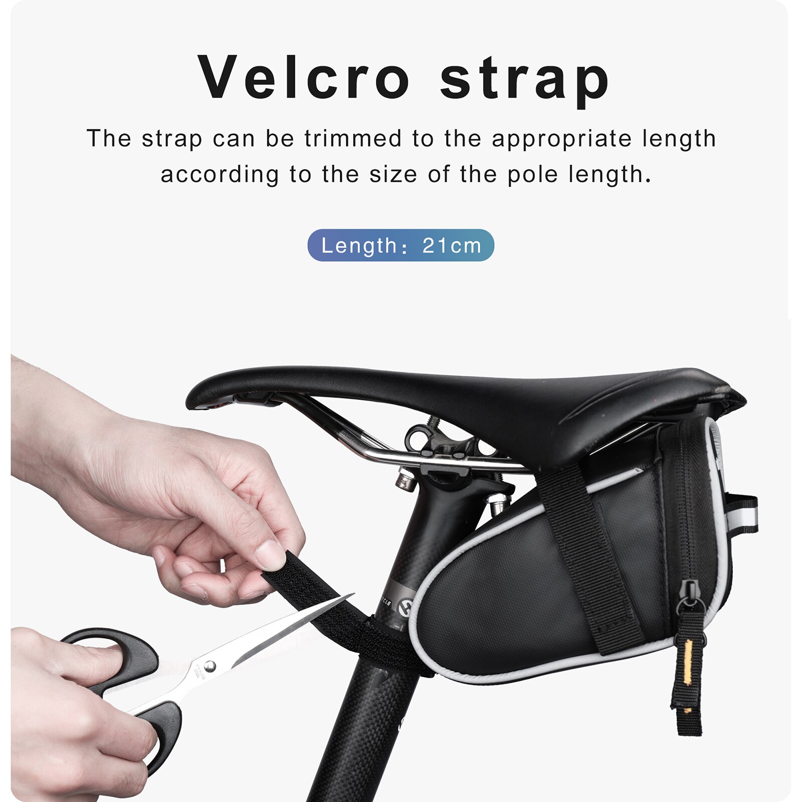 Rhinowalk-bolsa impermeable para SILLÍN de bicicleta, bolsa debajo del asiento, a prueba de lluvia, accesorios para ciclismo de montaña