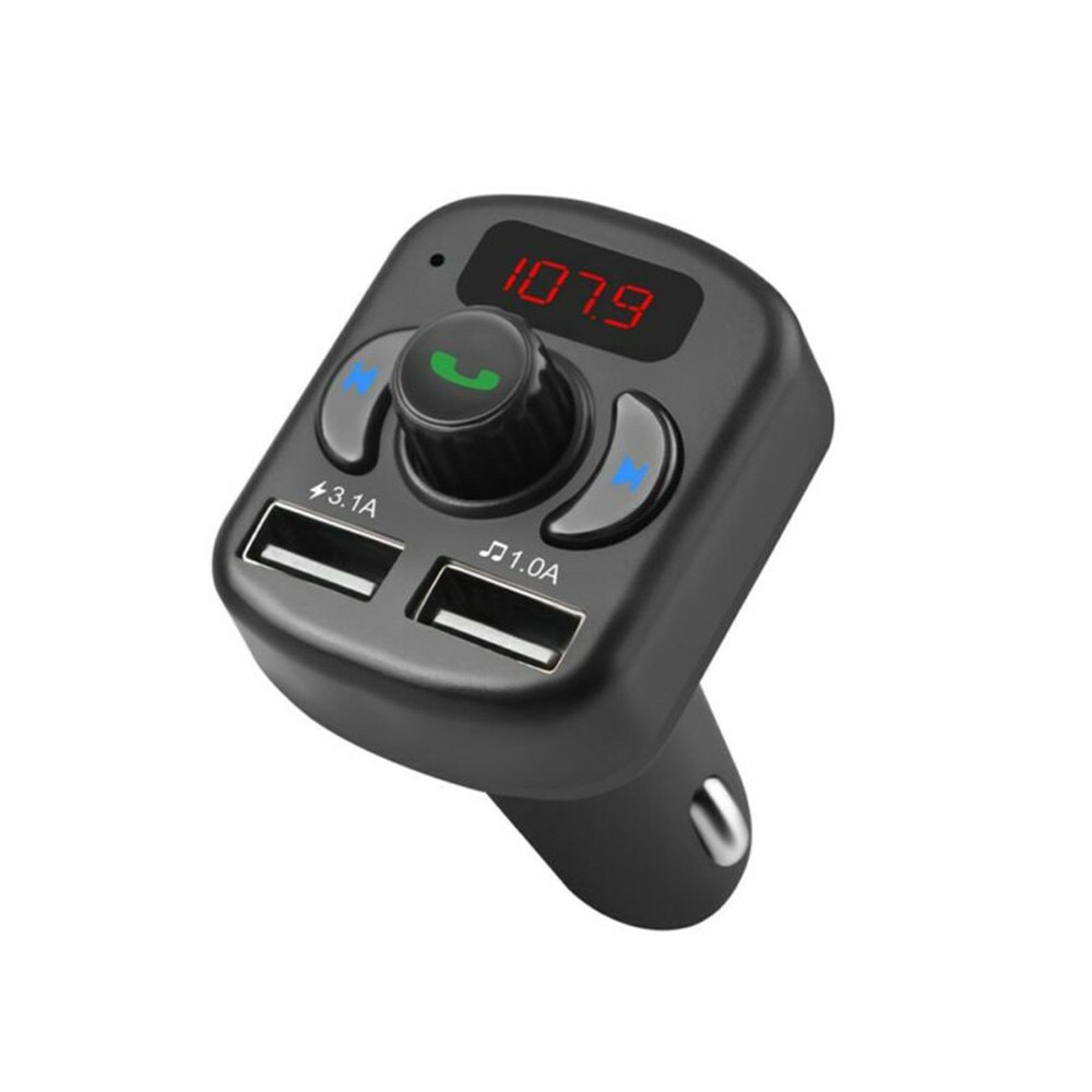 Handsfree Fm Transmitter Car Kit Fm-zender MP3 Dual Usb Bluetooth