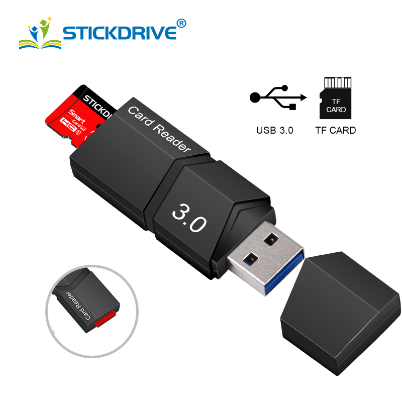 Micro SD Card Reader 3.0 USB High Speed reader TF Card Memory Card Reader for Laptop SH Mobile Converters