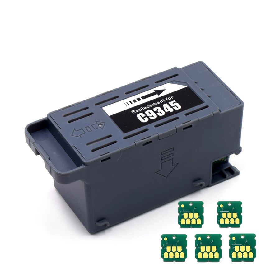 C9345 C12C93459 Wartungstankbox für Epson WF-7820 wf-7840 L8050 L8180 L8160 L15158 L15168 L15150 L15160 L6558 6578 st-c8000: Light Black