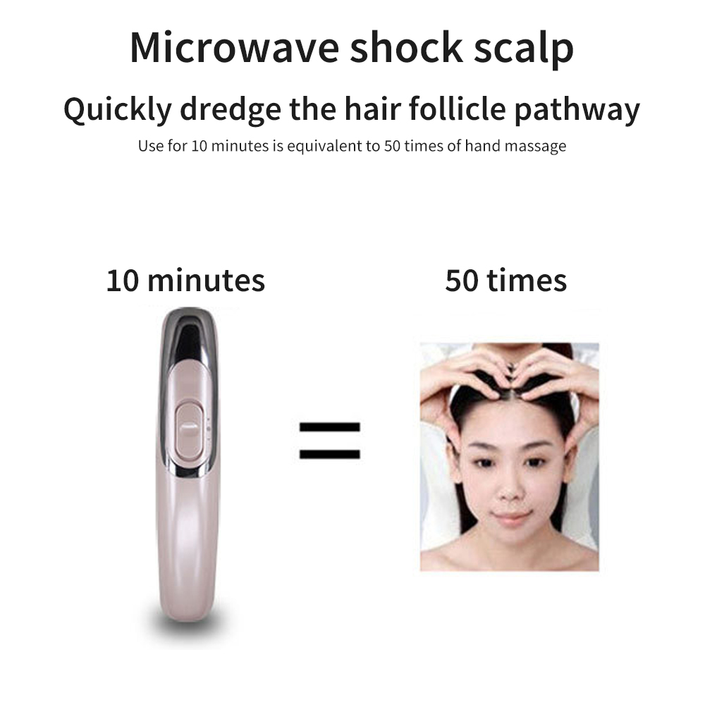 Hair Growth Care Electric Wireless Infrared Ray Massage Comb Hair follicle Stimulate Anti Dense Anti Hair-loss Head Massager