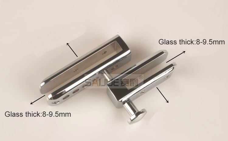 Rahmenlose dusche schiebetür Schloss/bolzen/Türstopper, für glas dick 8-10mm, oder bildschirm Partition tür, Lücke 25mm, Glas Hardware-