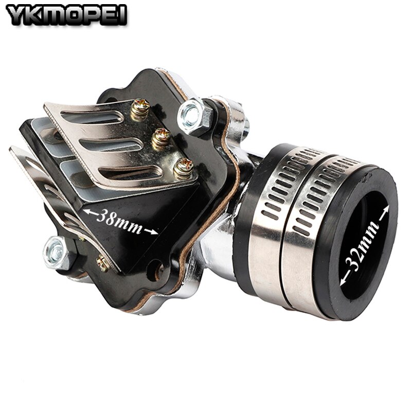 Performance Intake Manifold with Reed Valve for 2 stroke scooters moped Minarelli JOG 50 90 3KJ 4DM 1E40QMB 1E50QMF Vento ZIP
