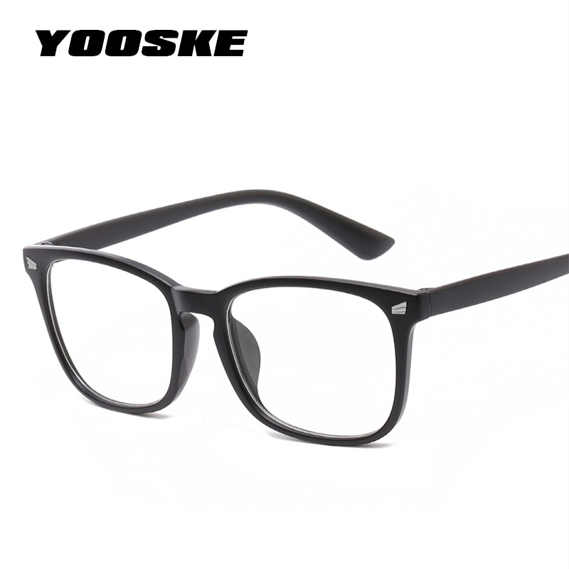 Yooske lås blå lys briller kvinder mænd overdimensioneret filter reducerer brillerammer til mænd computer blokerende beskyttelsesbriller briller