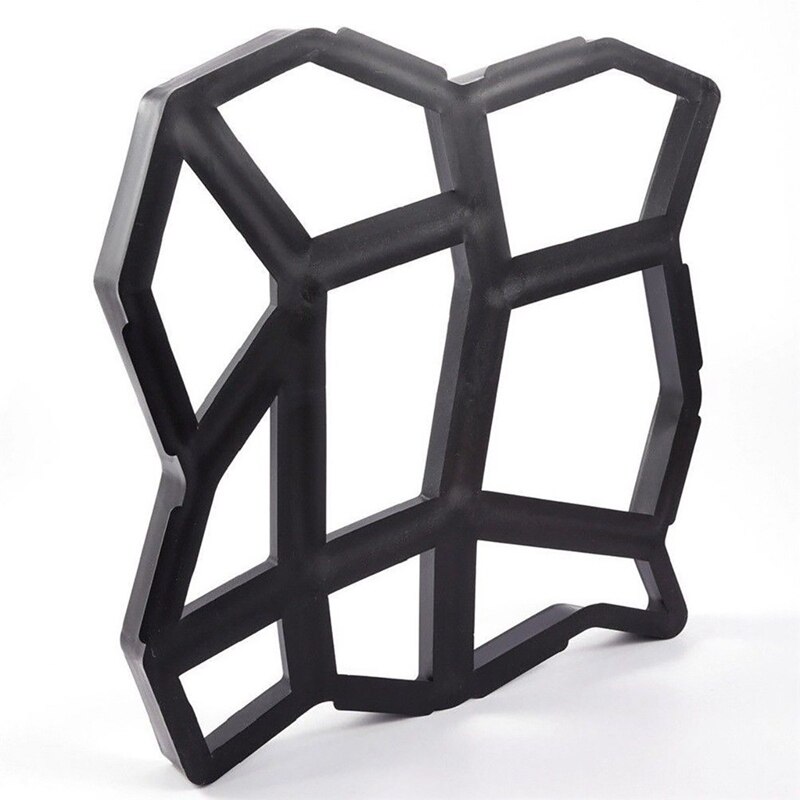 Paquete de 3 moldes irregulares para pavimento, fabricante de camino, fabricante de camino, molde de ladrillo, forma de concreto, moldes de piedra escalonadora para jardín, Cour