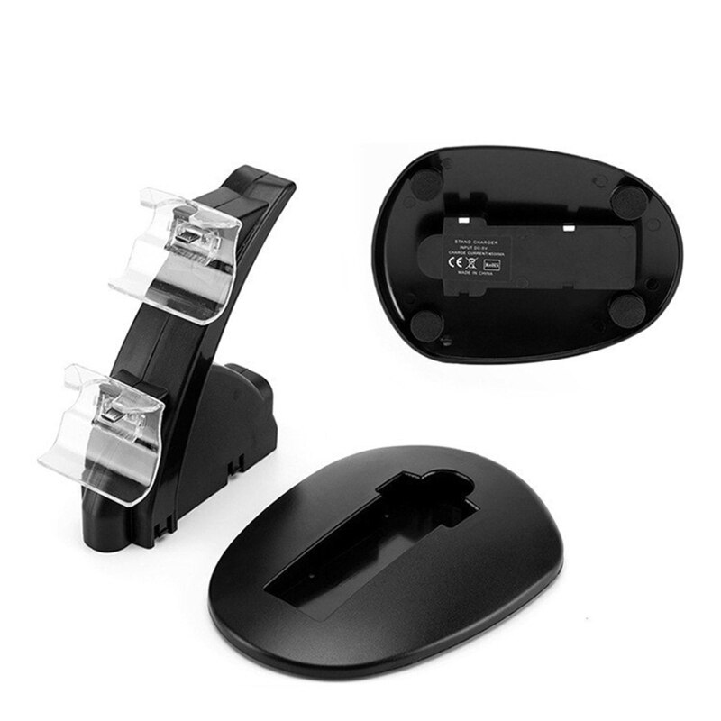 LED Dual USB Charging Charger Dock Stand Cradle Docking Station For -XBOX ONE S X SLIM Game Gaming Console Controller