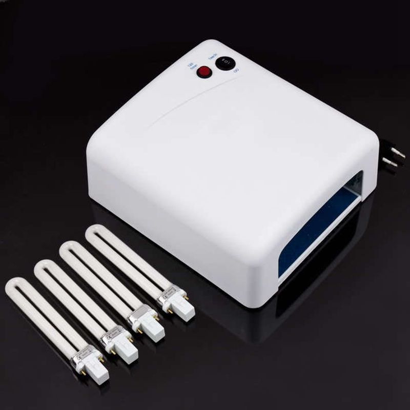 36w 110v led lampa nagellack torkare uv led gel nagellack härdningslampa manikyr nagelkonst timer nagel salong torktumlare
