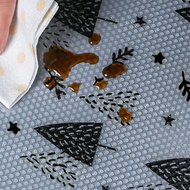 Kan worden gesneden oliebestendige kastmat keuken waterdichte en vochtbestendige lademat kast garderobemat schoenenkastmat