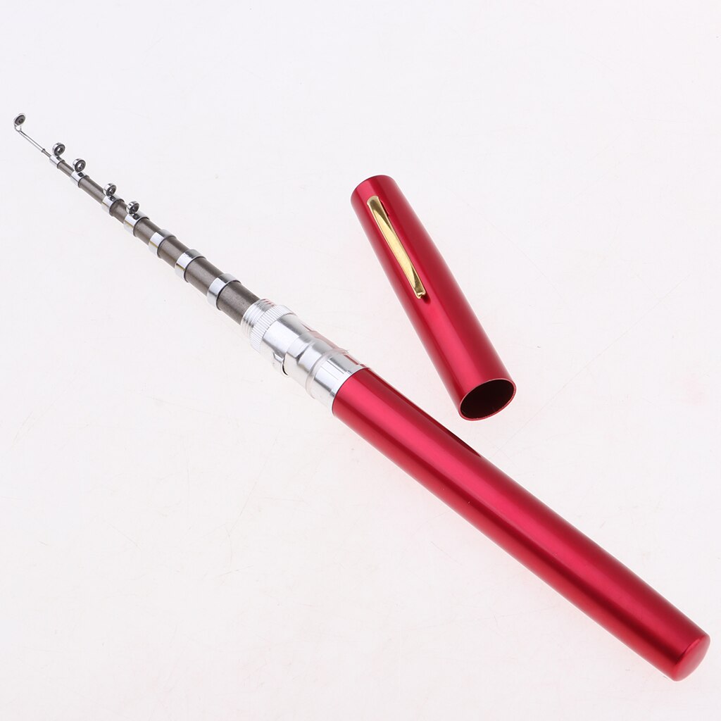 1 set mini buitenpen vishengel zakvishengel en molen reisvisset voor ijsvliegvissen op zee