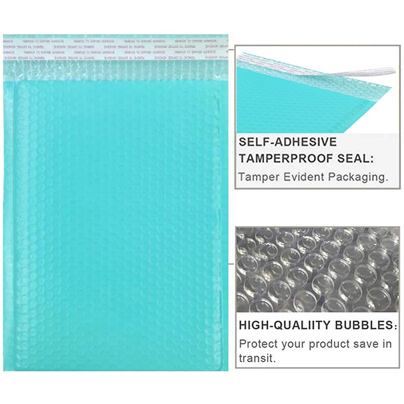 10PCS Bubble Mailer Padded Envelopes Self seal Mailing Bag Shockproof Mailer Bubble Envelope envelope Postal bubble Bag