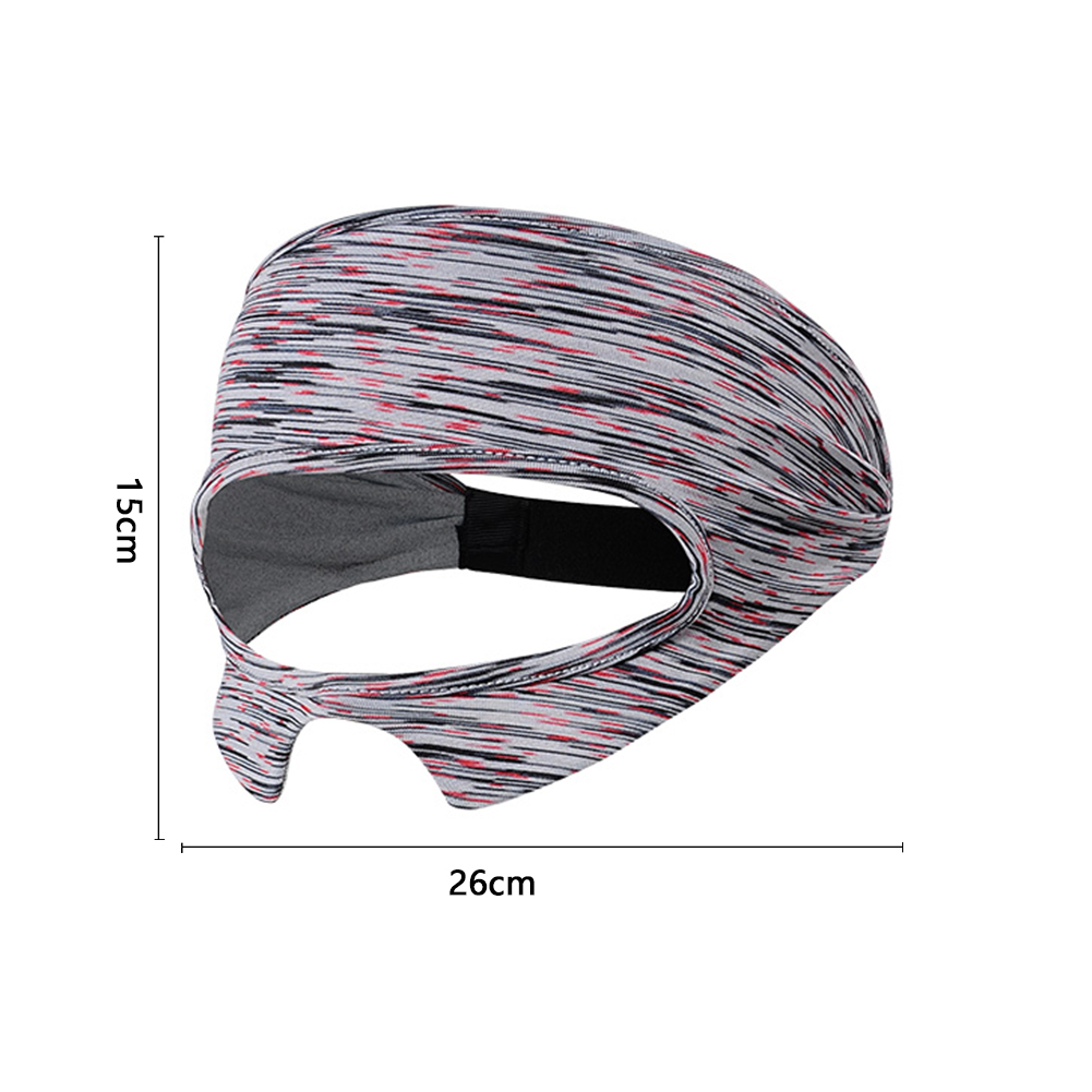 Cubierta de máscara de ojos para gafas VR, banda elástica ajustable y transpirable para el sudor, accesorios para auriculares de realidad Virtual Oculus Quest 2/1
