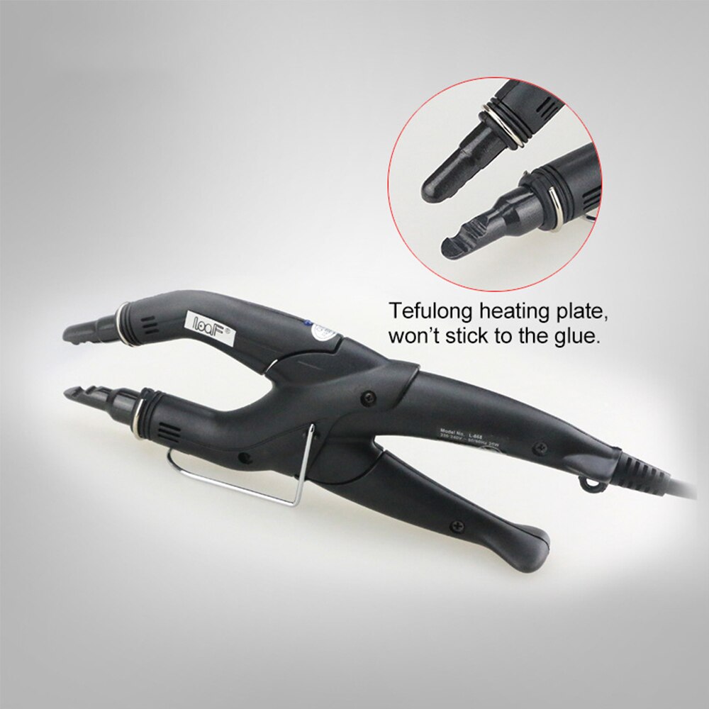 Hair Extension Iron Keratin Bonding Tools Fusion Heat Connector Machine Temperature Fusion Heat Connector: Default Title