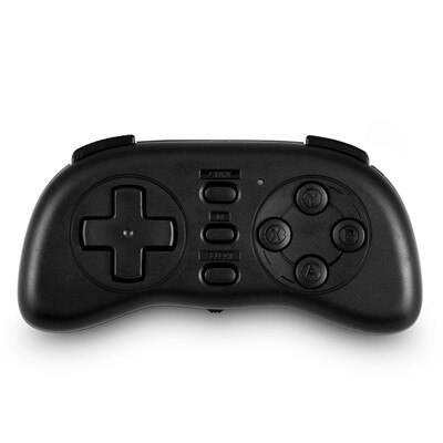 Portable Wireless Bluetooth Game Controller Mini Gamepad Handle for iOS /Android/ Windows: Black