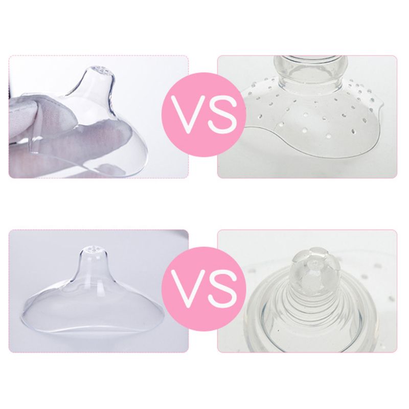 Silicone Nipple Shield Maternity Protector Baby Nursing Breast Milk Feeding Shell