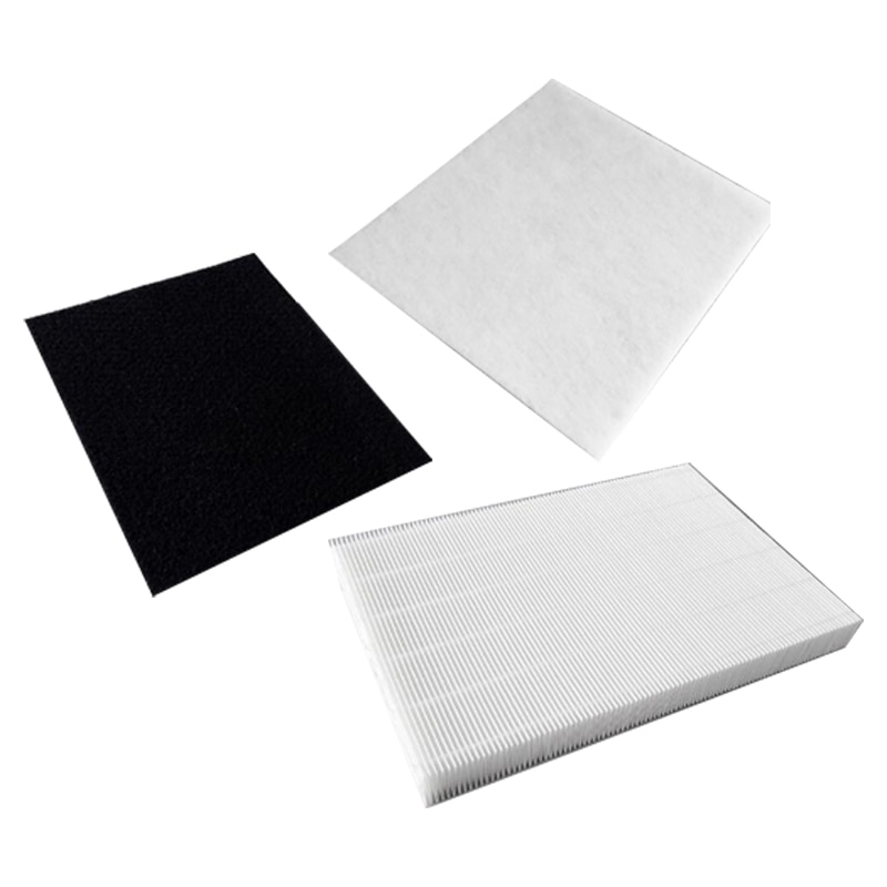 3 in 1 Air Purifier Compound Filter with HEPA Filter Activated Carbon Filter and Primary Filter Cotton 300X300mm