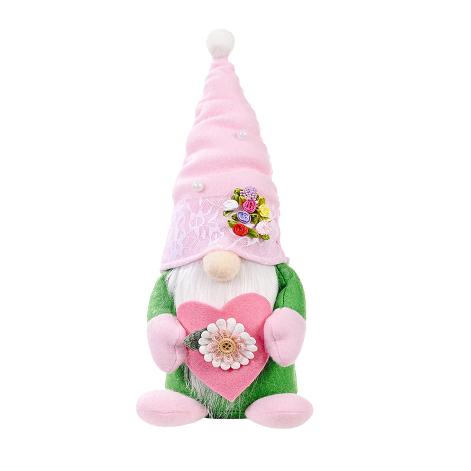 Spring Flowers Dwarf Gnome Mother's Day Gnomes Home Decoration Stuffed Soft Doll Cushion Sofa Pillow Xmas