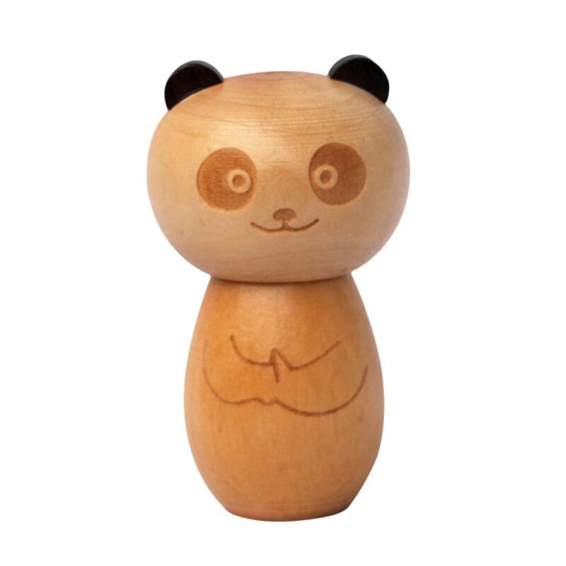 Cute Toothpick Holder Cartoon Animal Wood Toothpick Holder Unique Decorative Case Box Storage Organizer Home Table Decor: D