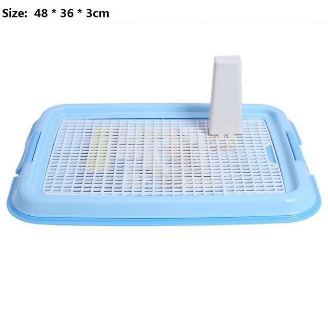 30 Dog Toilet Potty Pet Toilet for Dogs Cat Puppy Litter Tray Training Toilet Easy to Clean Pet Product For Indoor Outdoor: Blue