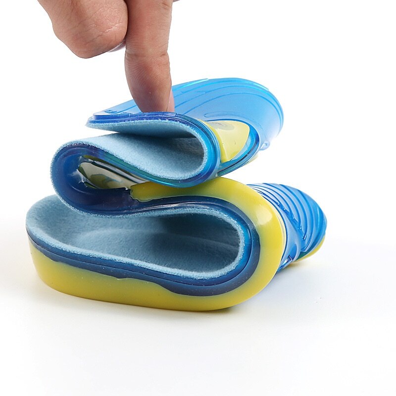 Silicon Gel Inlegzolen Voetverzorging voor Plantaire Fasciitis Hielspoor Running Sport Inlegzolen Schokabsorptie Pads arch orthopedische binnenzool