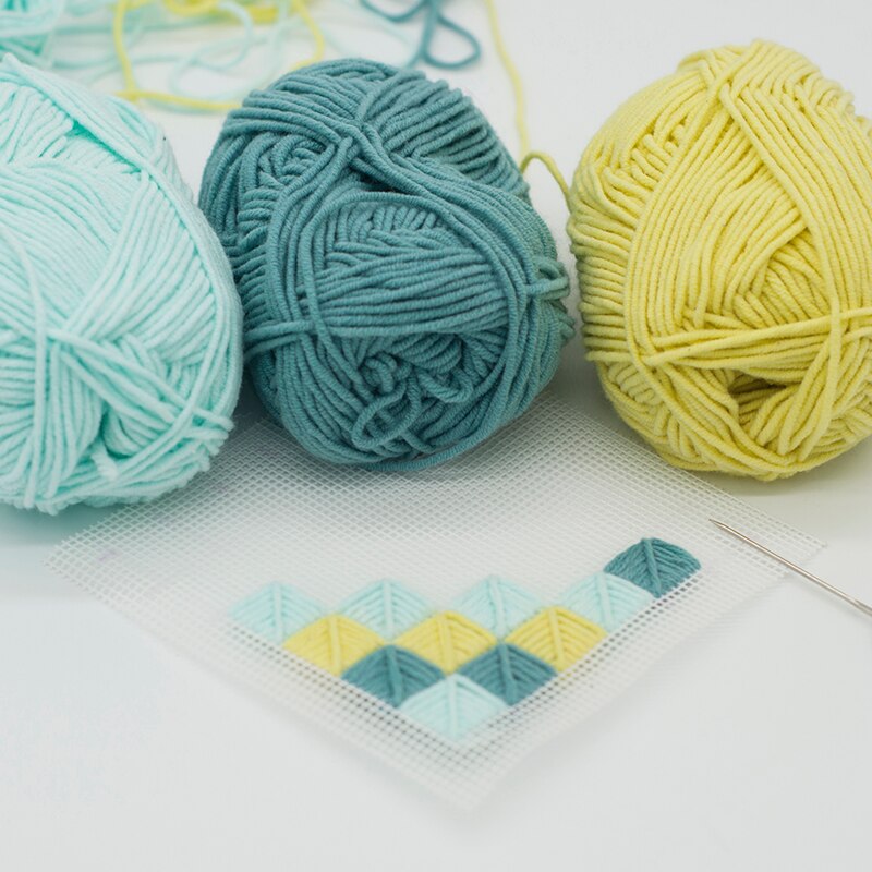 Mesh Cloth Thread Yarn Embroidery Needle Threader Set For Latch Hook Rug Hooking