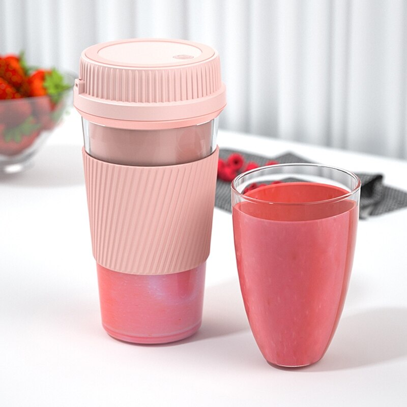 250ml Mini Electric Juicer Machine Smoothie Blender Portable Car Cup Juicer Milk Mixer Lemon Squeezer Fruits Juice For Travel