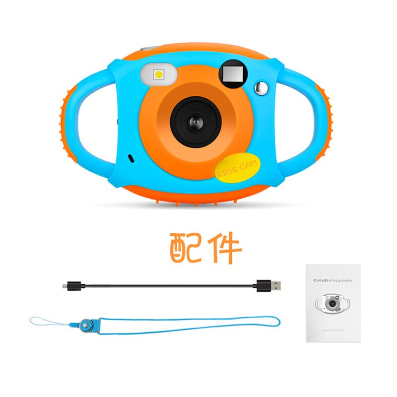 1080P Hd 5MP Cartoon Camcorder Mini Lcd-scherm Digitale Camera Kind Kids Verse Camcorders Voor Kinderen Grappige Automatische Camera