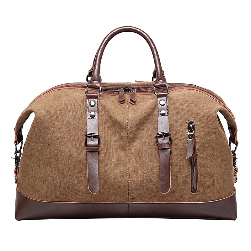 Wilden Bequem männer Leinwand Reisetasche Multifunktions Gepäck Lagerung Taschen Schulter Bote Große Kapazität Boston Tote