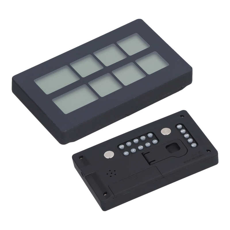 Digital Kitchen Timer Black Magnetic Countdown Timers with Large LED for Cooking Homes