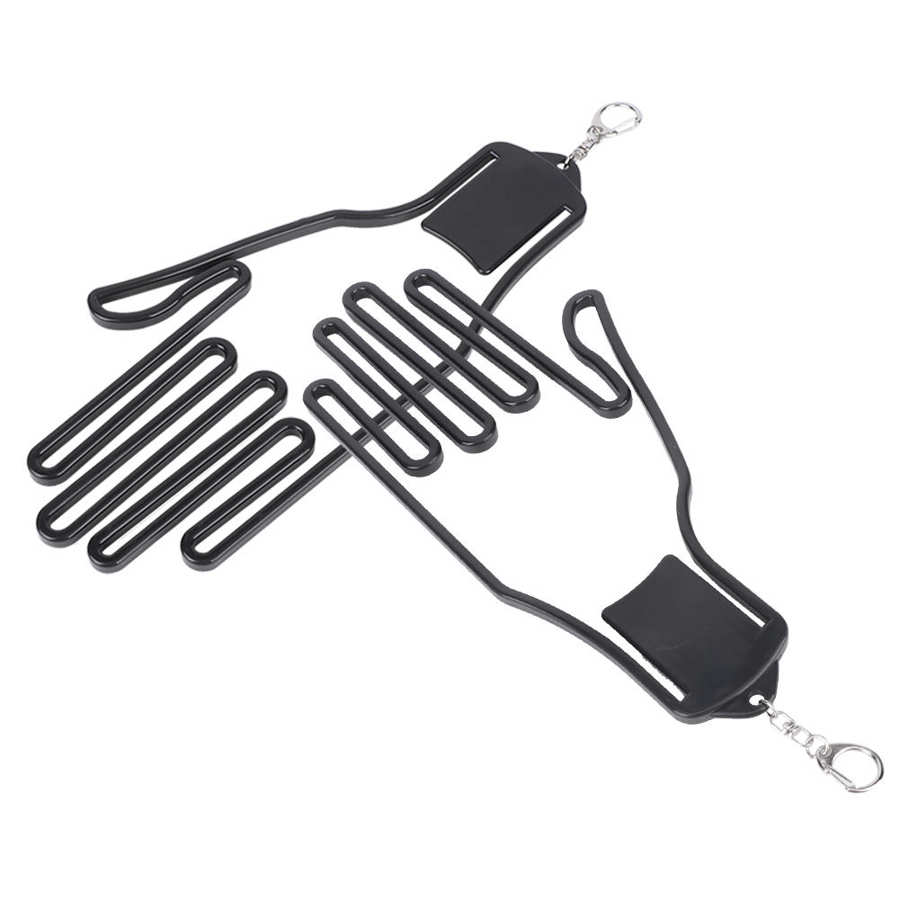 2 stk handskeholder handsker båre golfer værktøj gear plasthandsker stativ tørretumbler bøjle båre med rem