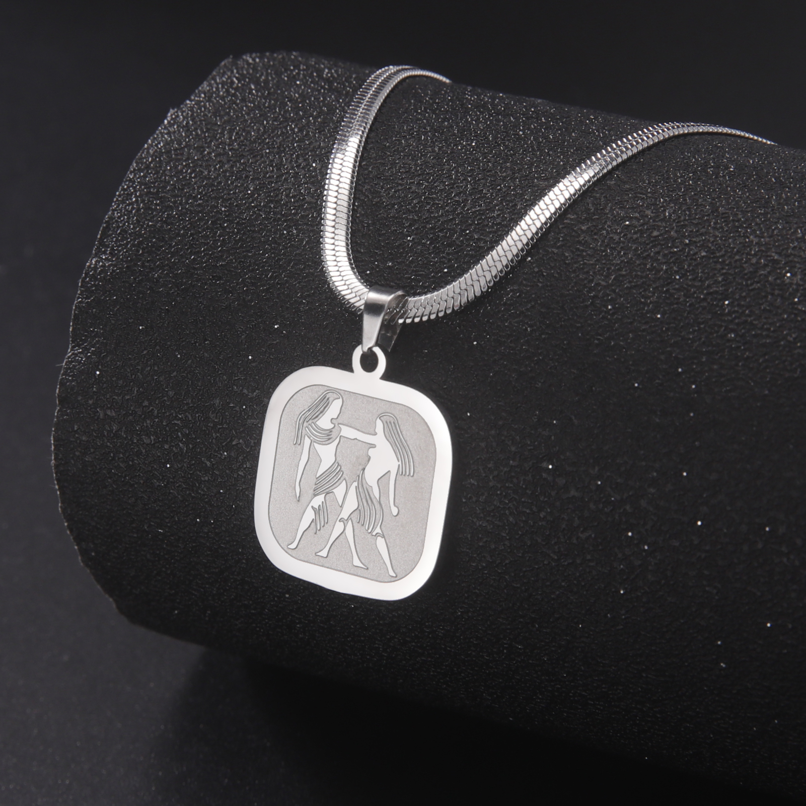 Teamer 12 Zodiac Teken Ketting Voor Vrouwen Goud Kleur 12 Constellatie Rvs Slang Ketting Kettingen Verjaardag Sieraden Cadeau