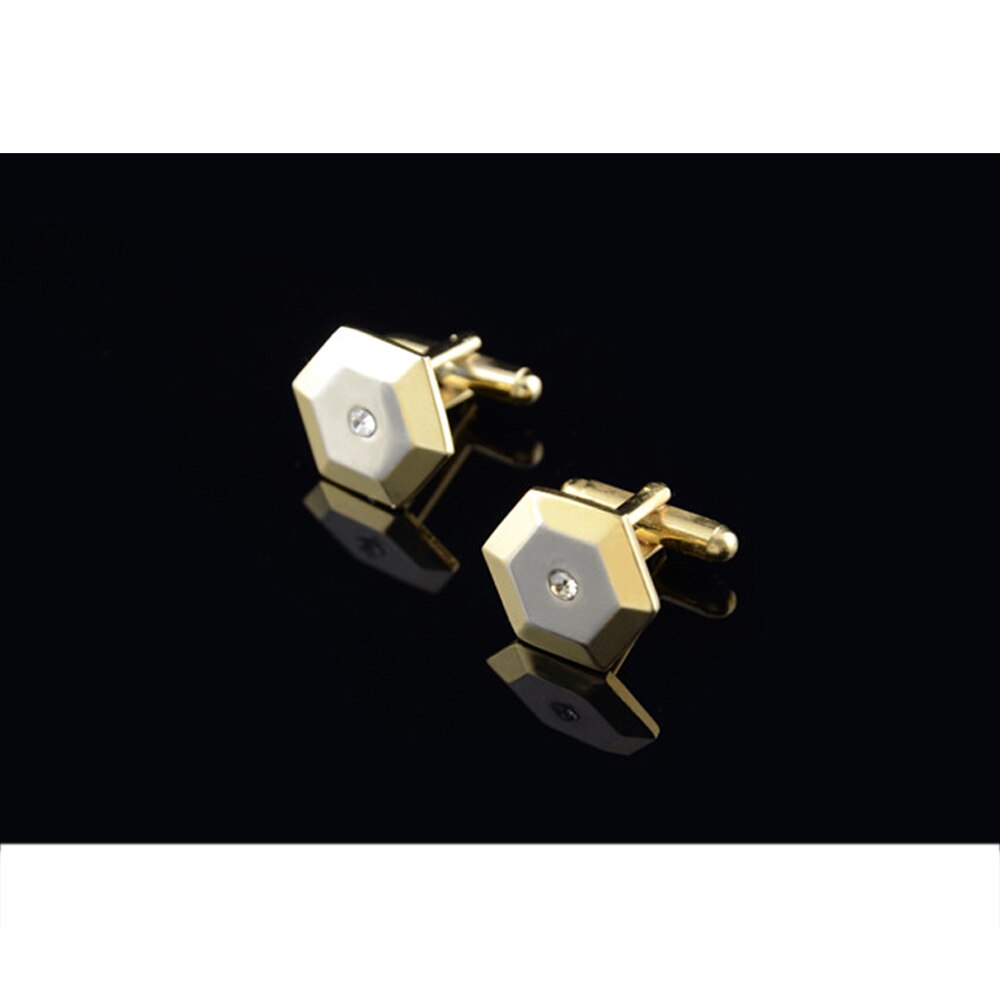 Herren Schmuck Manschettenknöpfe Formale Gold Silber Business Manschette Links Hochzeit Party