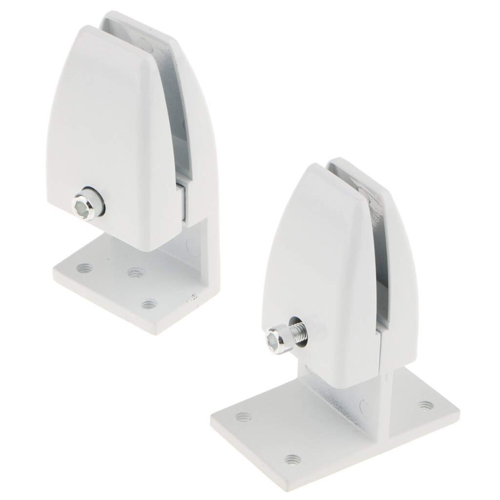 2 PCS Office Cubicle Clips Partition/Room Divider Supports Brackets Panel Clamps for Wood/Glass