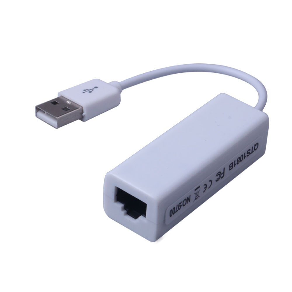 Ethernet USB 2.0 to RJ45 Male to Female Network Card Lan Adapter 10/100Mbps for Mac OS Android Tablet LapPC Windows 7 8 10