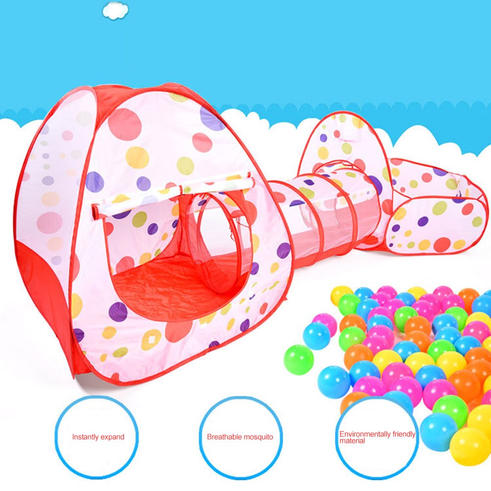 3 sztuk/zestaw namiot robić gry dla dzieci indeksowania tunel i basen z piłeczkami namiot zabawkowy domek dla dzieci indeksowania morski piłka namiot zabawkowy