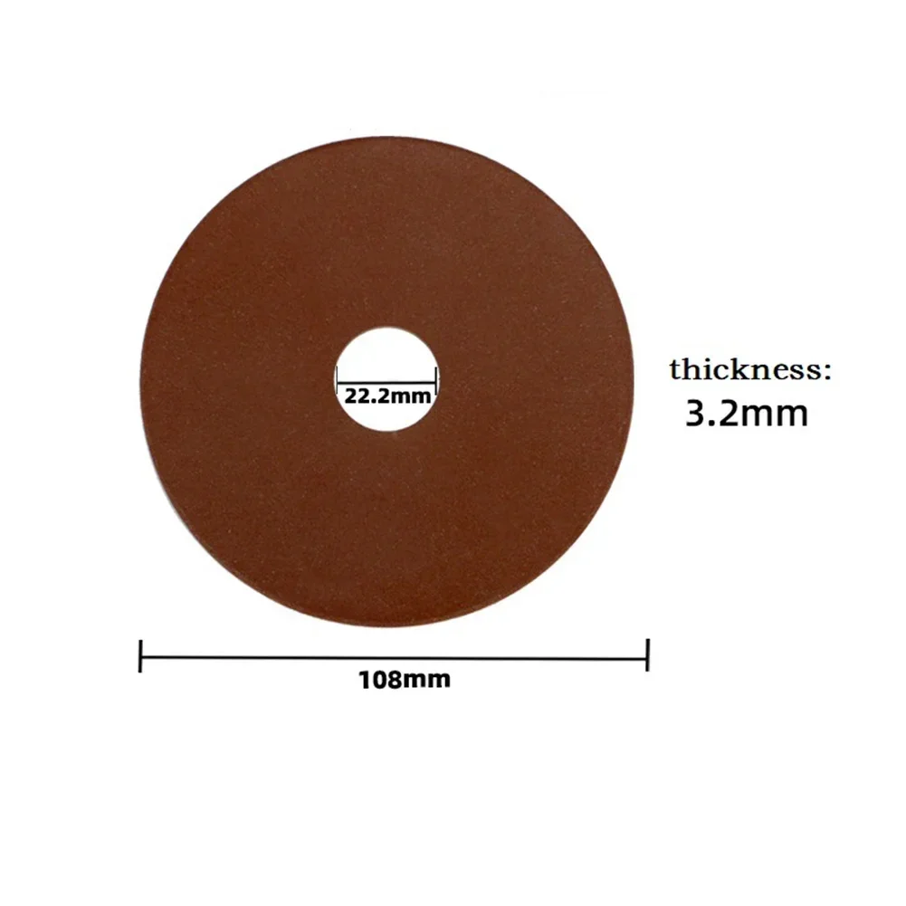 108x3.2x22mm Slijpschijf Disc Pad Voor Kettingzaag Slijper Grinder Voor Snijden 3/8 inch & 404 Ketting Accessoires