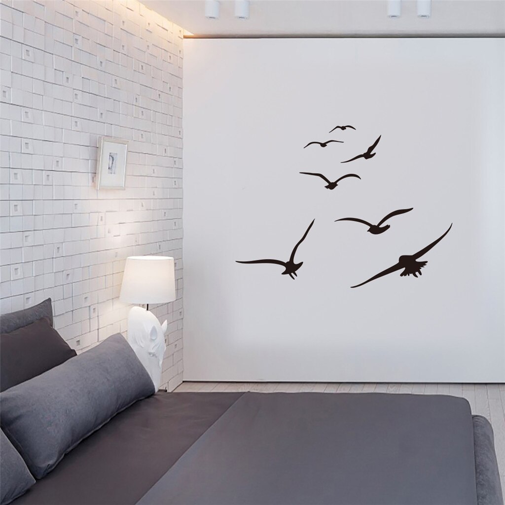 Swallow Wall Stickers Affixed With Decorative Wall Animal Wallpaper Window Decoration Hogar Moderno Bedroom Decor