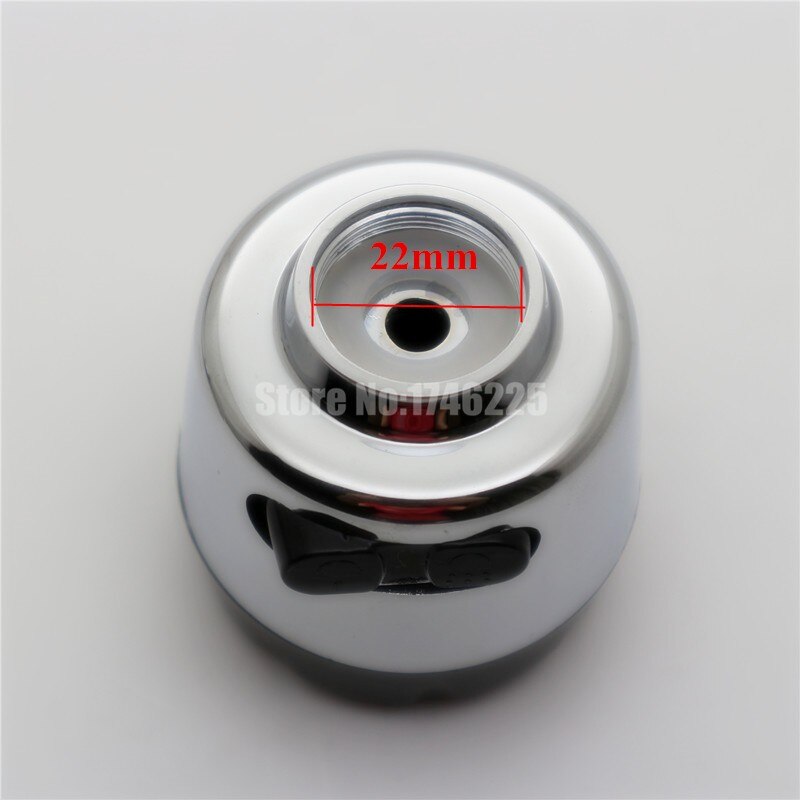 Two functions Water saving aerator Kitchen faucet aerator water bubbler kitchen sprayer two water modes aerator: White
