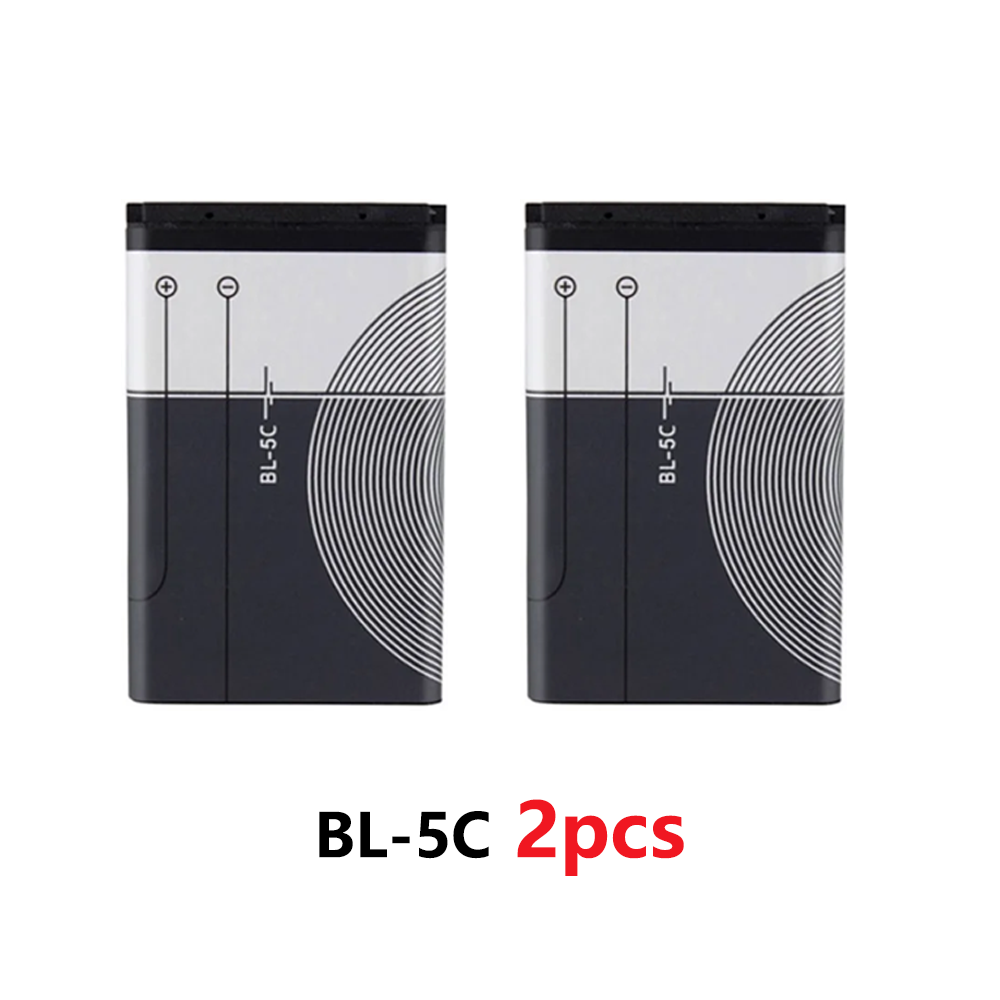 BL-5C Phone Battery BL5C BL 5C Battery for Broadcast Radio / Nokia 2112 2118 2255 2270 2280 2300 2600 2610 3125 3230: PURPLE