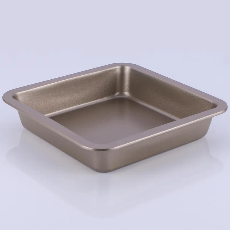 Non-Stick Square Cake Pan Carbon Steel Baking Tray Pie Pizza Bread Cake Mold Bakeware Baking Tools Baking Dishes