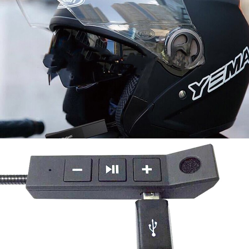 Motorhelm Headset Bluetooth Hoofdtelefoon Bluetooth Intercom Helm Interphone Speaker Headset Hoofdtelefoon Handsfree