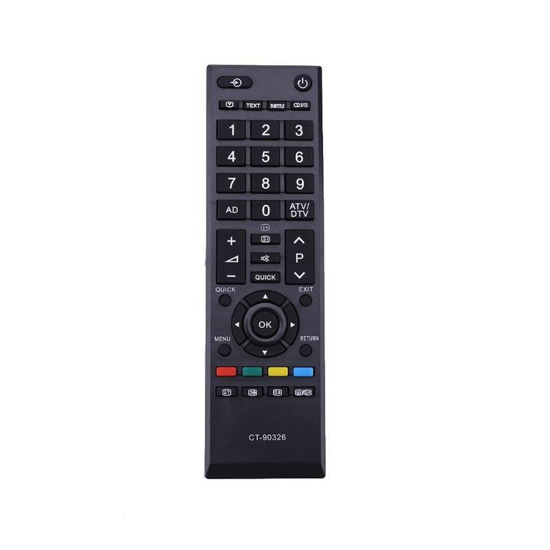 Vhbw Télécommande remplacement pour Toshiba CT-90326 pour télévision,TV