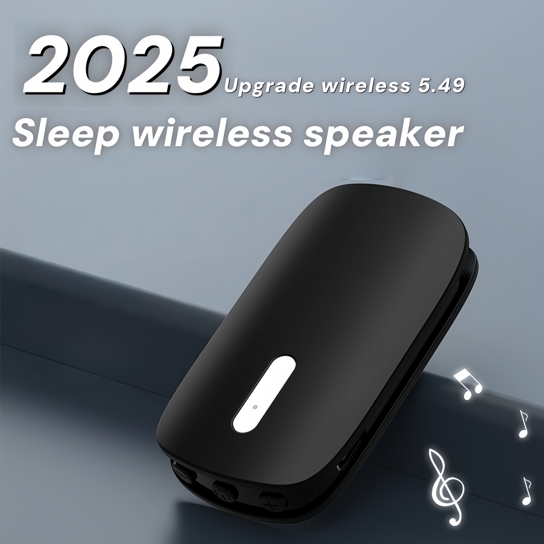 Bluetooth-högtalare, bluetooth 5.49, - sömnhögtalare, benledningshögtalare, tidsinställd sömn, , 72 timmars batteritid, främjar sömn,