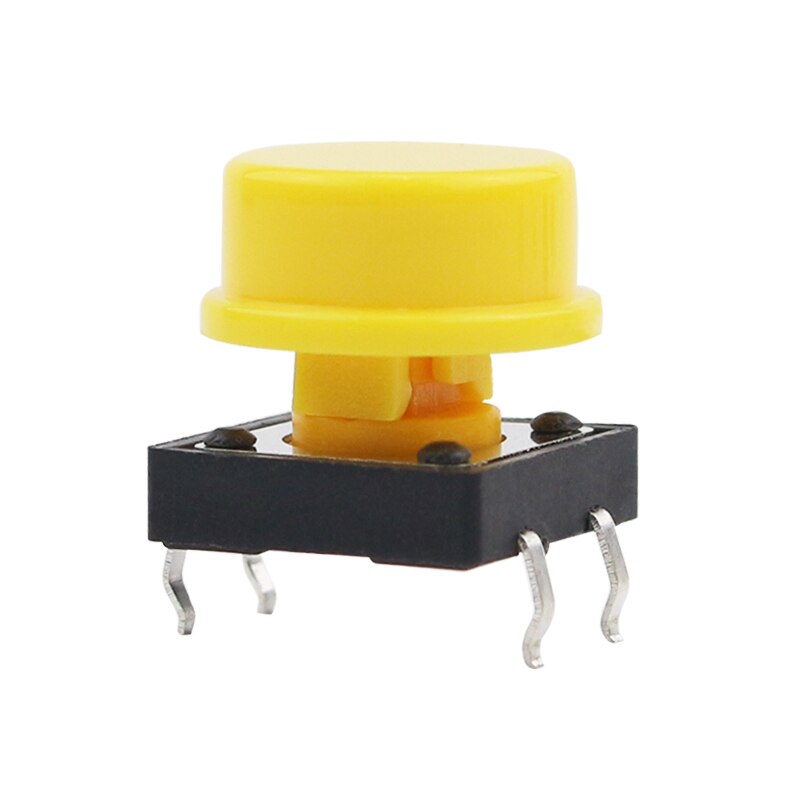 25 uds botón pulsador táctil 12*12*7mm Micro interruptor botón + 25 uds tapa de botón + caja de almacenamiento para UNO R3 para Raspberry Pi 3